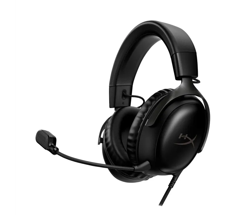 HyperX Cloud III Wired Over Ear Gaming Headset Black - 727A8AA