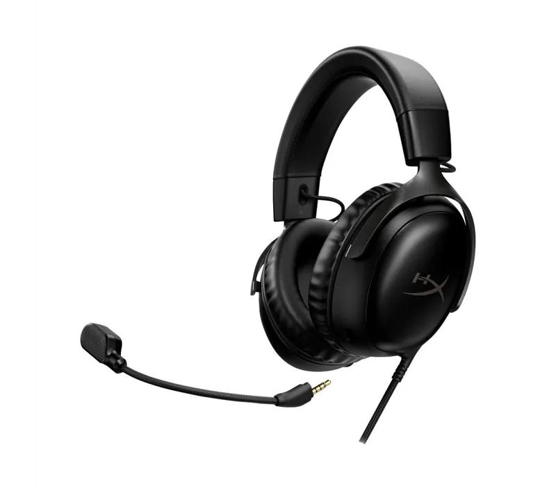 HyperX Cloud III Wired Over Ear Gaming Headset Black - 727A8AA