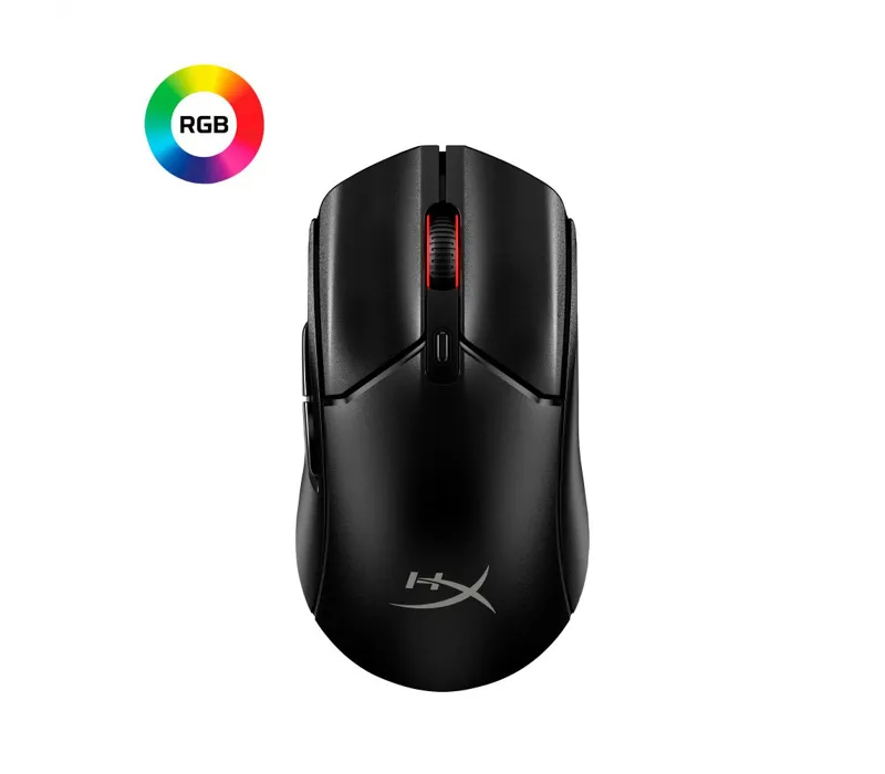 HyperX Pulsefire Haste 2 Core Wireless Gaming Mouse - Black/Black - 8R2E6AA