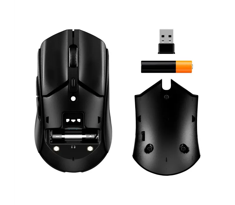 HyperX Pulsefire Haste 2 Core Wireless Gaming Mouse - Black/Black - 8R2E6AA