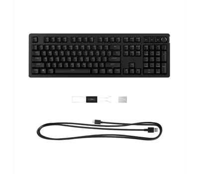 HyperX Alloy Rise Mechanical Full Size Gaming Keyboard (US Layout) - Black - 7G7A3AA