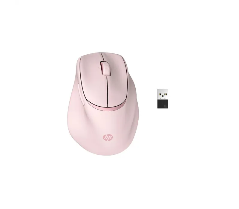 HP Tilt Ergonomic Pink Mouse 720M BH7N4AA