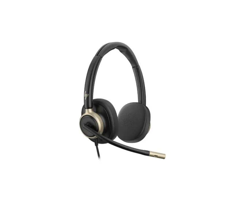 HP Poly Mission 820 Stereo USB Wired Headset - D16LSAA