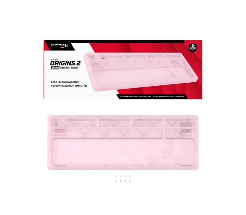 HyperX Origins 2 1800 Gaming Keyboard Housing - Pink - BF0U2AA