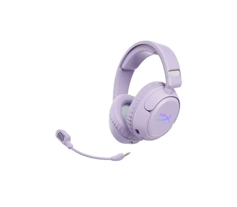 HyperX Cloud Flight 2 Wireless Over Ear Gaming Headset Lavender - D9LS0AA