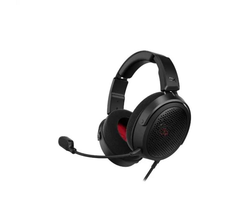 HyperX Cloud Alpha Over Ear Wired Air Open-Back Gaming Headset Black- D14ZCAA