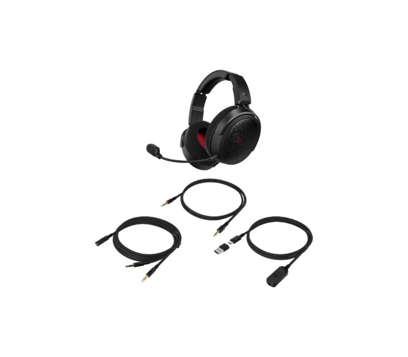 HyperX Cloud Alpha Over Ear Wired Air Open-Back Gaming Headset Black- D14ZCAA