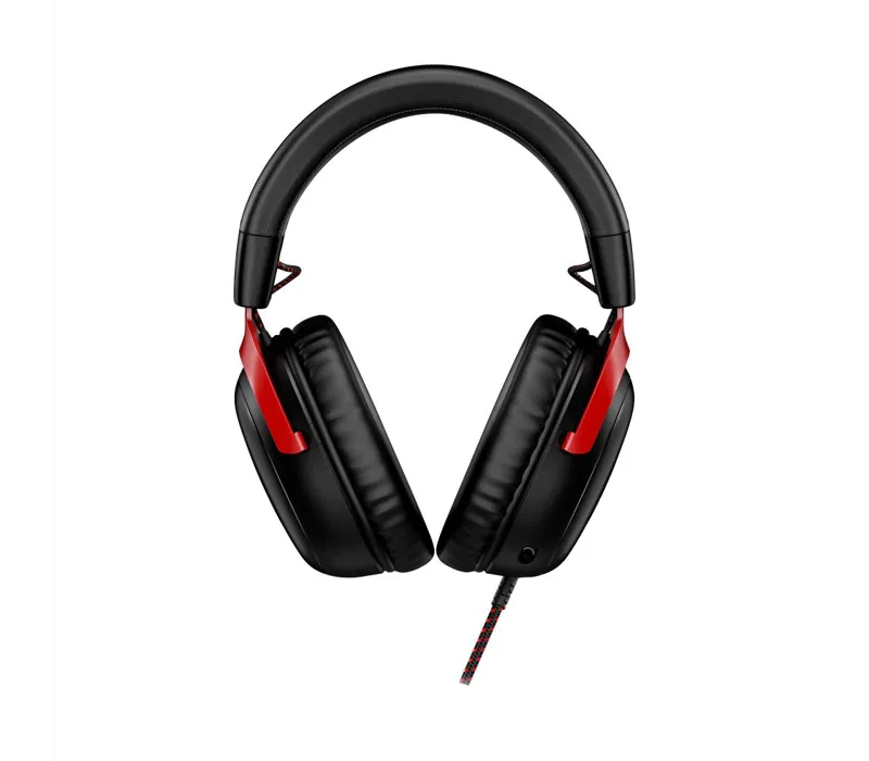 HyperX Cloud III Over Ear Wired Gaming Headset Black/Red - 727A9AA