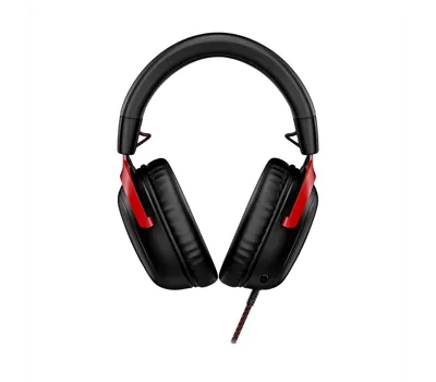 HyperX Cloud III Over Ear Wired Gaming Headset Black/Red - 727A9AA
