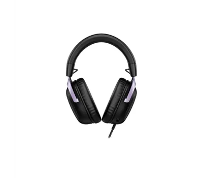 HyperX Cloud III Over Ear Wired Gaming Headset Black/Lavender - DF7F0AA