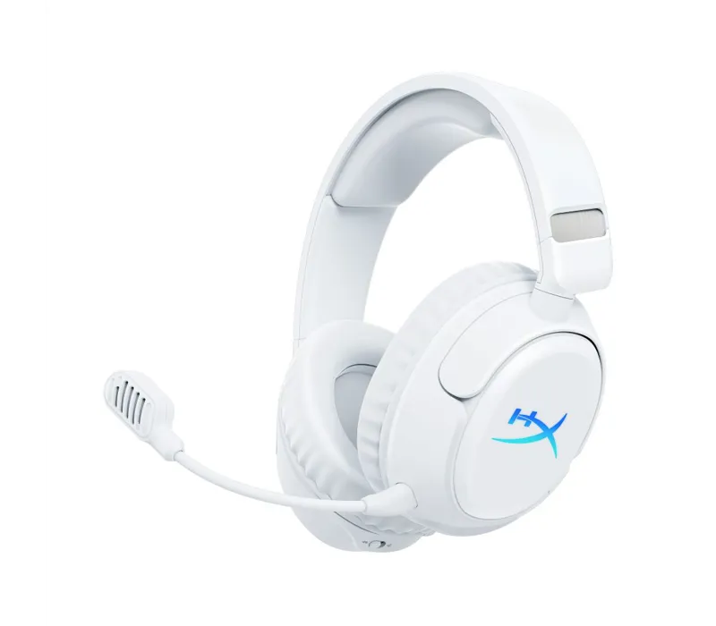 HyperX Cloud Flight 2 Wireless Over Ear Gaming Headset White - B5VC5AA