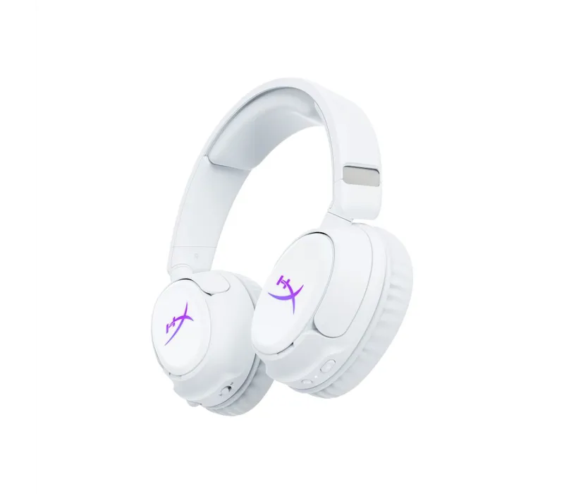 HyperX Cloud Flight 2 Wireless Over Ear Gaming Headset White - B5VC5AA