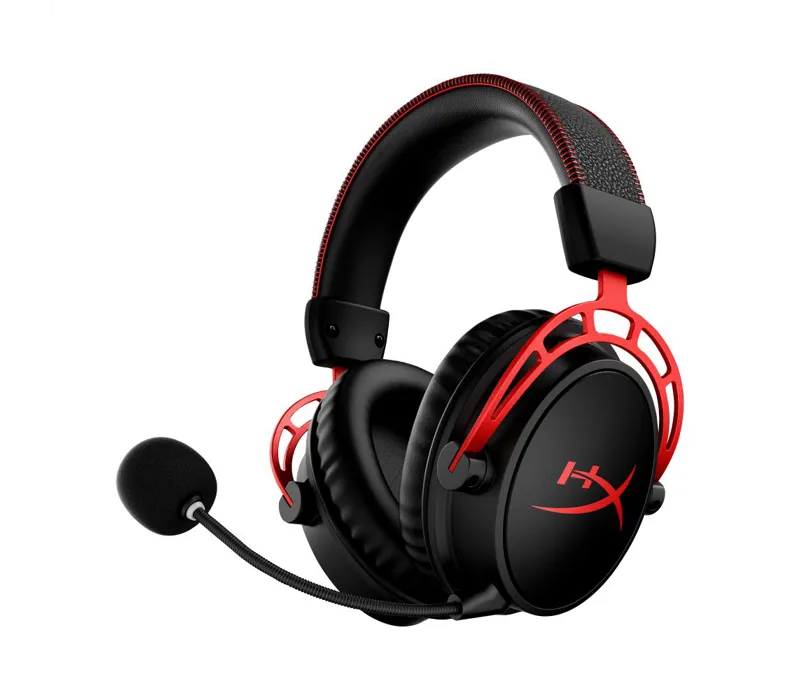 HyperX Cloud Alpha Over Ear Wireless Gaming Headset Black/Red - 4P5D4AA