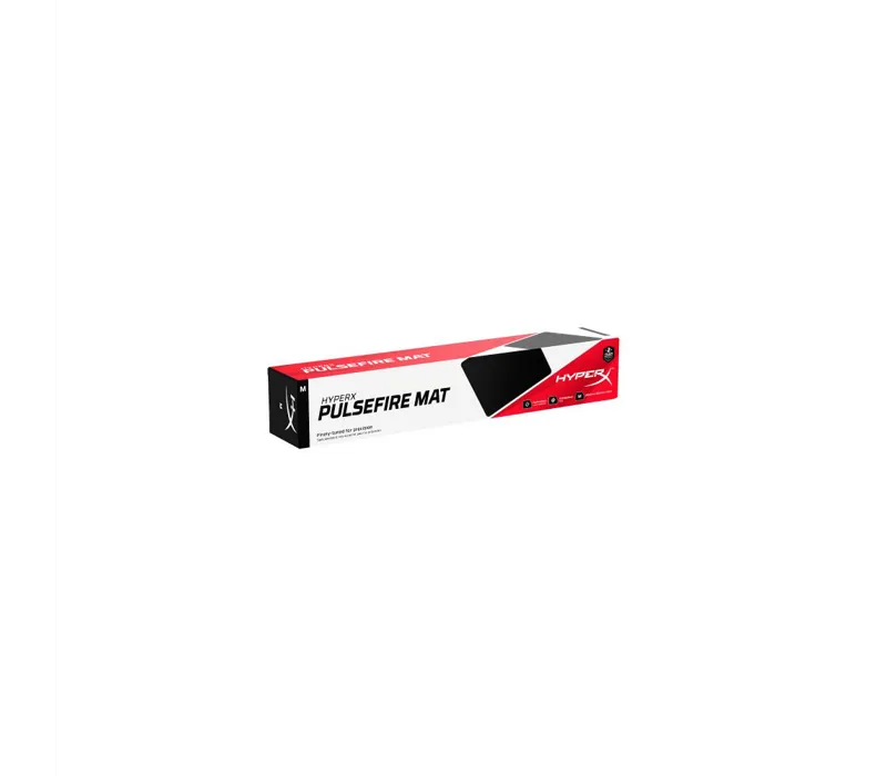 HyperX Pulsefire Mat Gaming Mouse Pad Cloth - M - Black - 4Z7X3AA