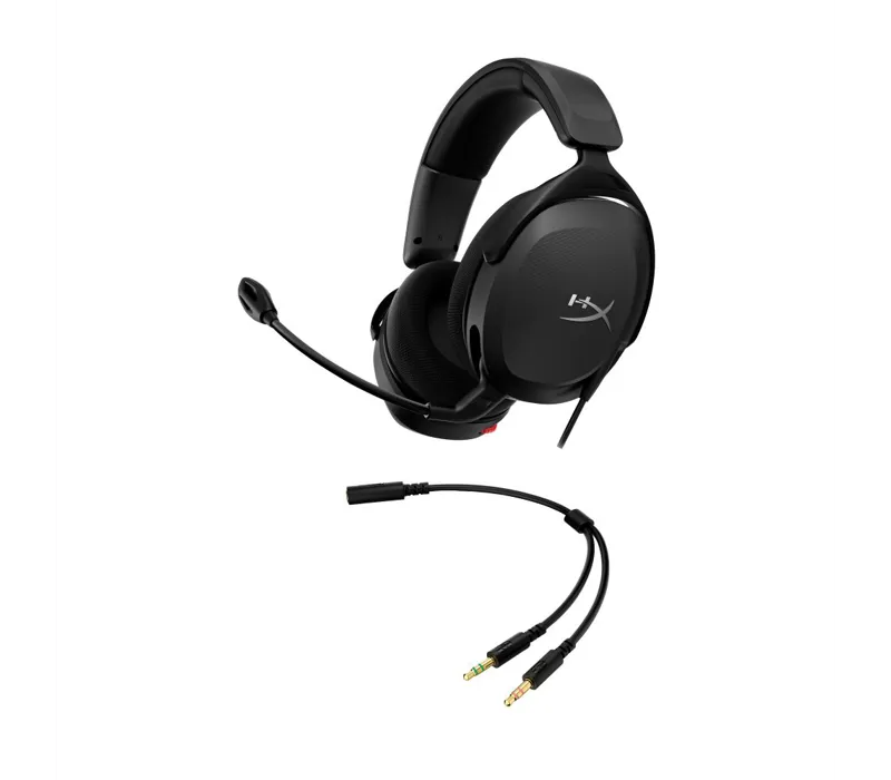 HyperX Cloud Stinger 2 Core Over Ear Wired Gaming Headset Black - 683L9AA