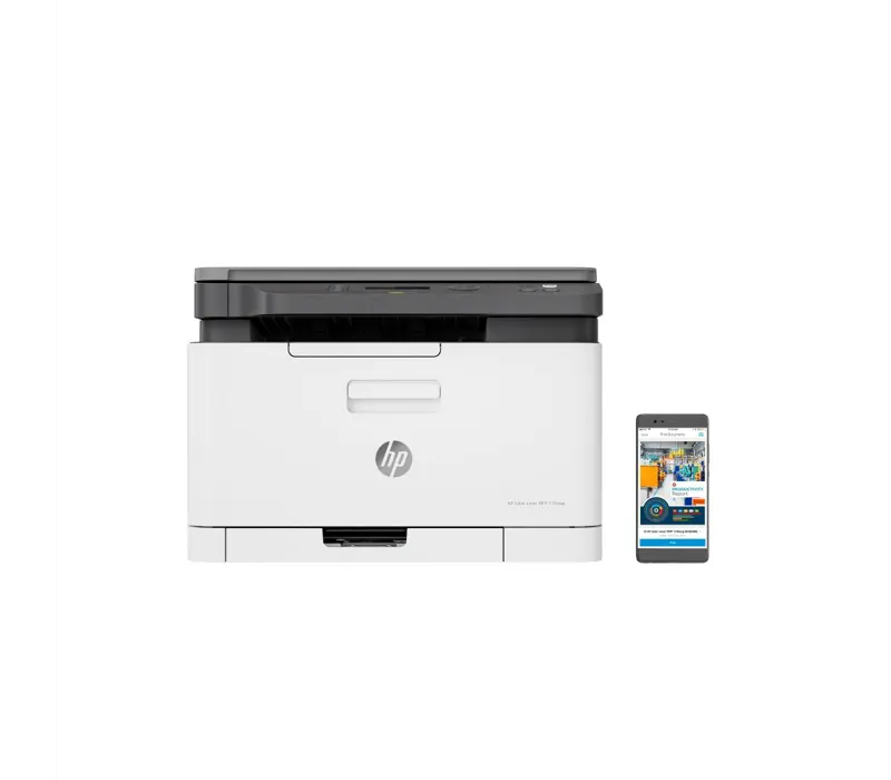 HP Color Laser Multifunction 178nw Printer - 4ZB96A