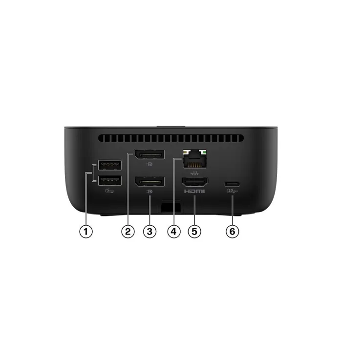 HP USB-C 100W G6 Dock / 3Y - 9X3V1UT