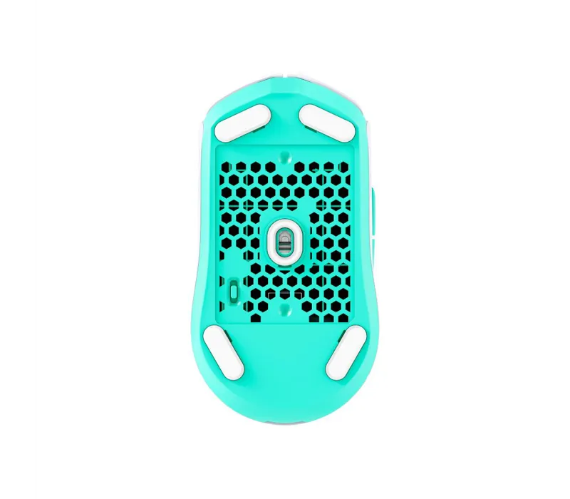 HyperX Pulsefire Haste 2 Core Wireless Gaming Mouse - White/Green/Purple - 8R2E7AA