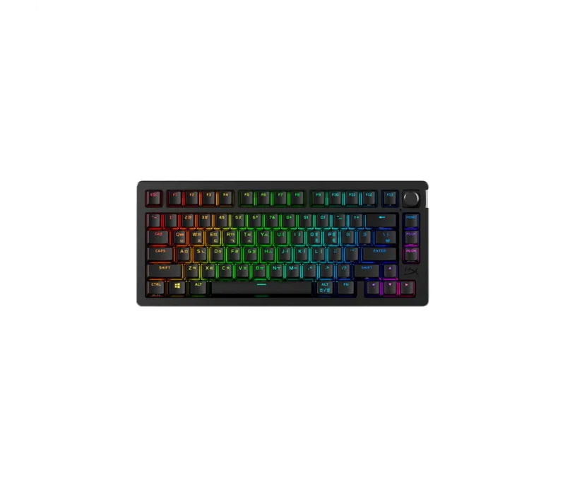 HyperX Alloy Rise 75 Mechanical Gaming Wireless Keyboard (US Layout) - Black -91Y91AA