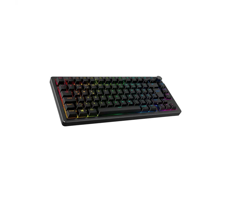 HyperX Alloy Rise 75 Mechanical Gaming Wireless Keyboard (US Layout) - Black -91Y91AA