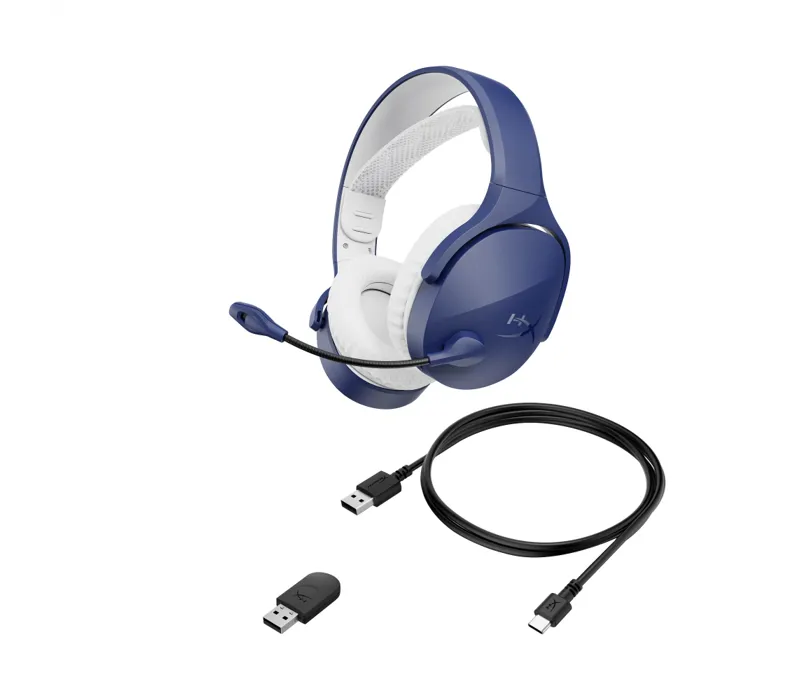 HyperX Cloud Jet Wireless Over Ear Gaming Headset Light Blue - AM7A0AA