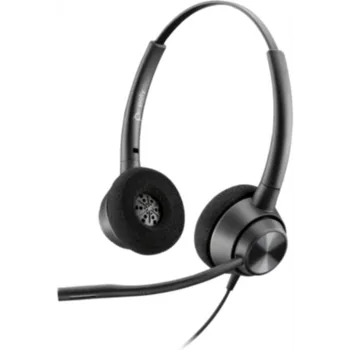 Poly EncorePro 320 with Quick Disconnect Binaural Headset TAA (77T26AA)