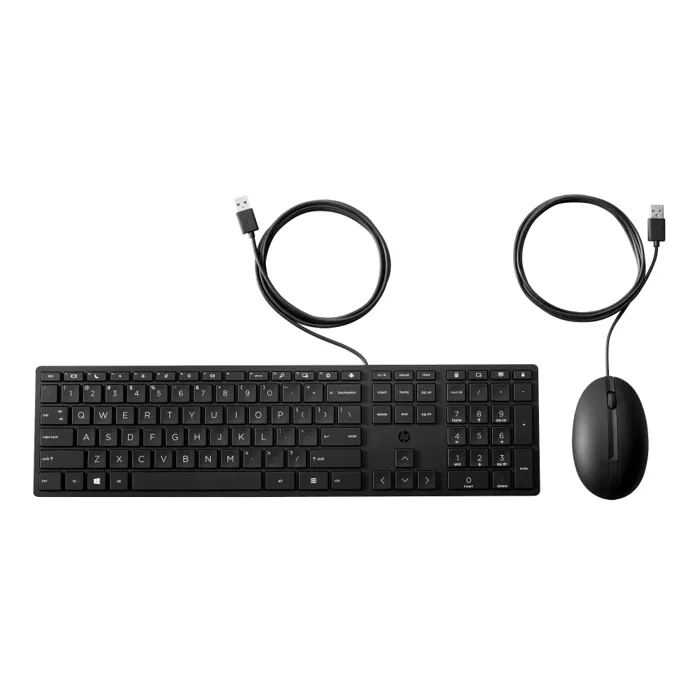 HP Wired 320MK Combo Greek Keyboard - 9SR36UT