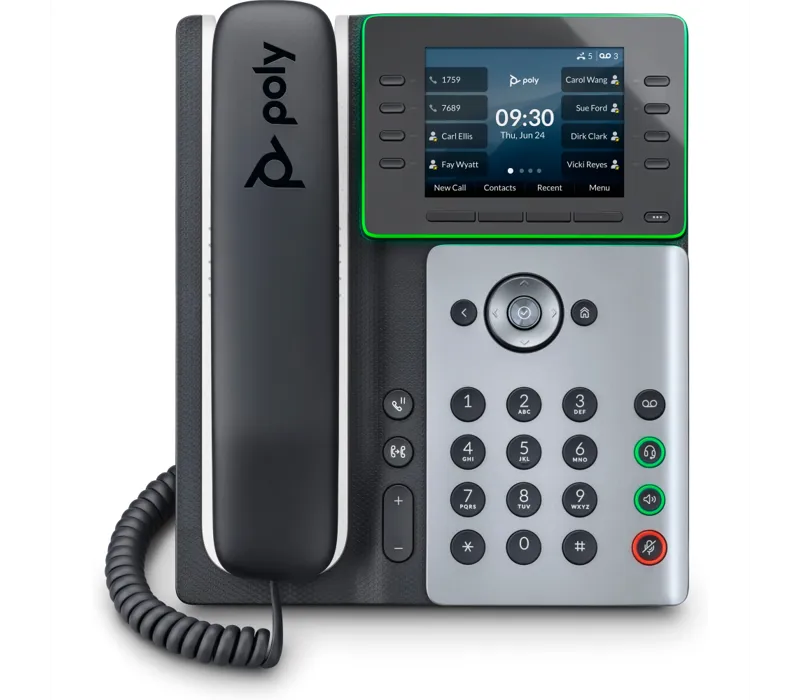 Poly Edge E300 IP Phone and PoE-enabled - 82M92AA