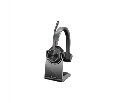 Poly Voyager 4310 UC Monaural Headset +BT700 USB-A Adapter +Charging Stand (77Y92AA)