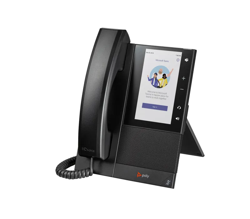 Poly CCX 505 Business Media Phone for Microsoft Teams and PoE-enabled - 82Z79AA