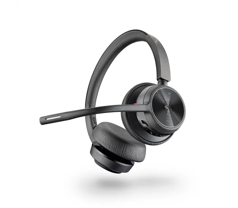 Poly Voyager 4320 Headset +BT700 dongle +Charging Stand - 77Z00AA
