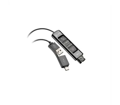 Poly DA85 USB to QD Black Adapter TAA (786C7AA)