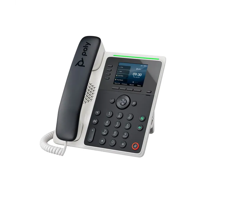 Poly Edge E220 IP Phone and PoE-enabled - 82M87AA