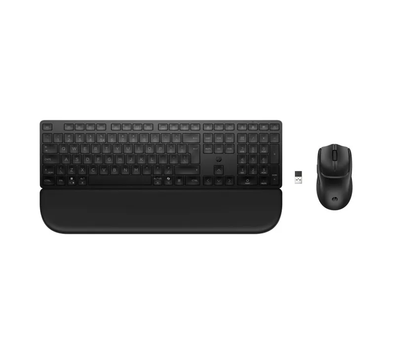 HP Multi-Device Dual-Mode Mouse and Keyboard Combo with Palm Rest 580C BD5F2AA