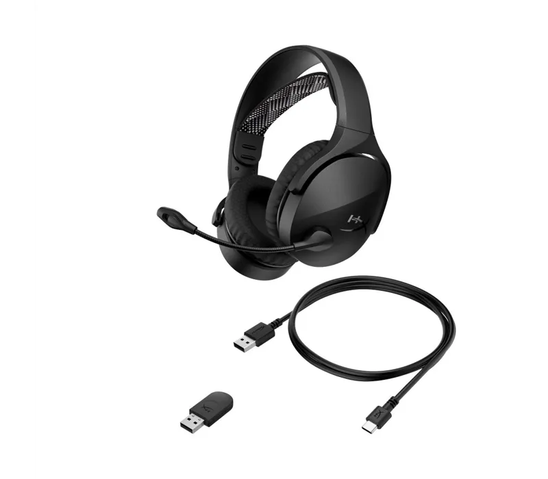HyperX Cloud Jet Wireless Over Ear Gaming Headset Black - AJ0T1AA