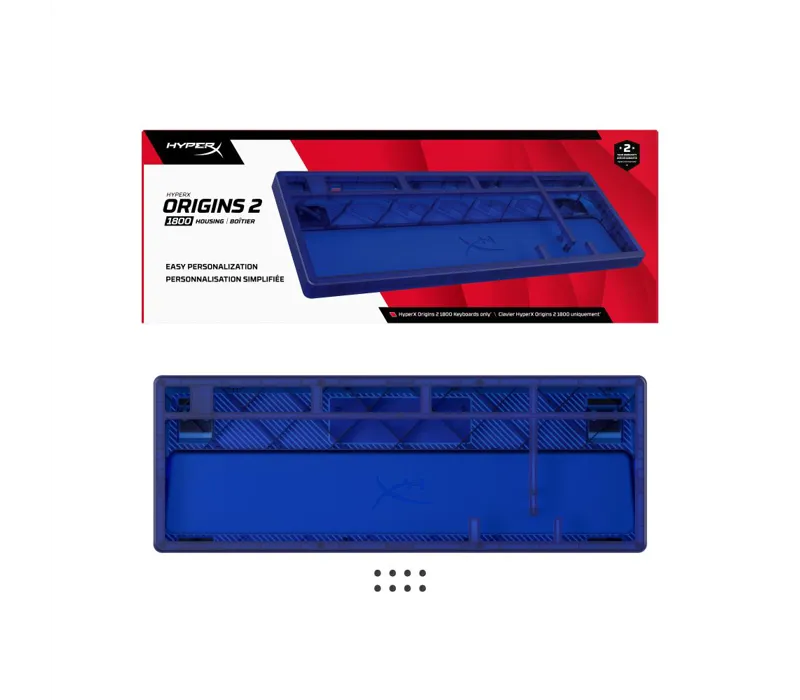 HyperX Origins 2 1800 Gaming Keyboard Housing - Blue - BF0U1AA